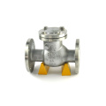 Good price made in China angle seat stop stainless steel check valve with flange connection